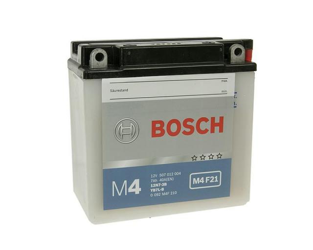 Batterie 12V - 7Ah BOSCH 12N7-3B / YB7L-B