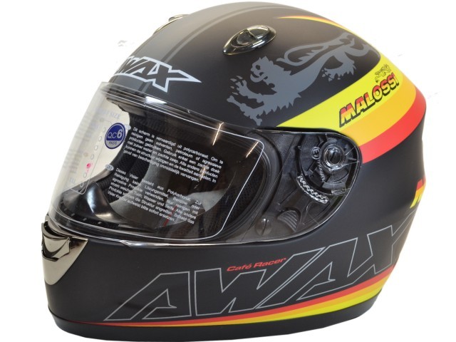 Helm Malossi Cafer Racer AWAX